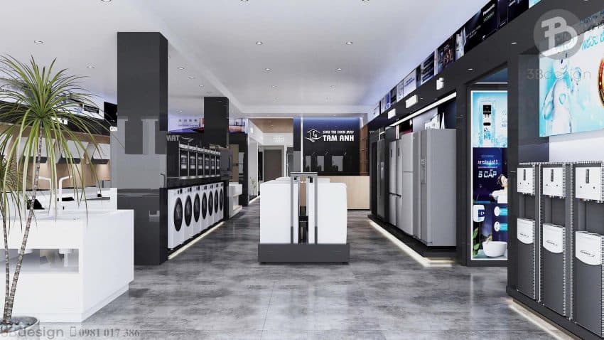 Màn hình Digital Signage tại showroom
